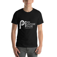 #P3 Pain, Purpose, Praise Unisex Short-Sleeve T-shirt