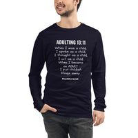Adulting Message Shirt
