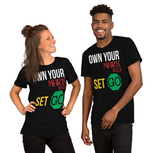 Own Your Mark Men & Women T-shirt, Short-Sleeve